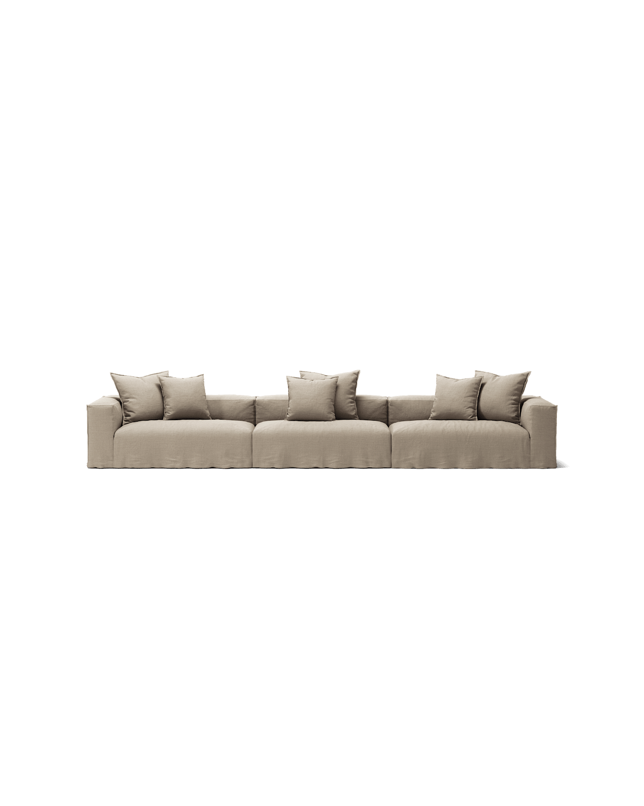 NOMAD - 5 Seat - Pure Linen Sandy Beige