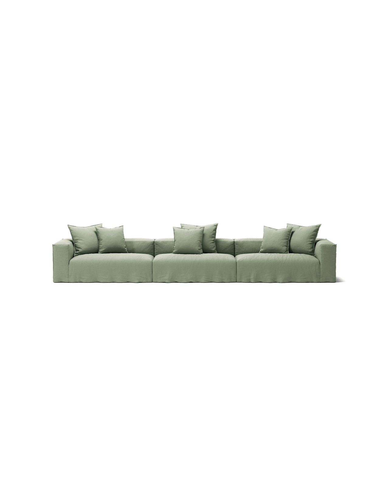 NOMAD - 5 Seat - Pure Linen Vivid Green
