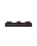NOMAD - 5 Seat - Pure Linen Truffle Brown