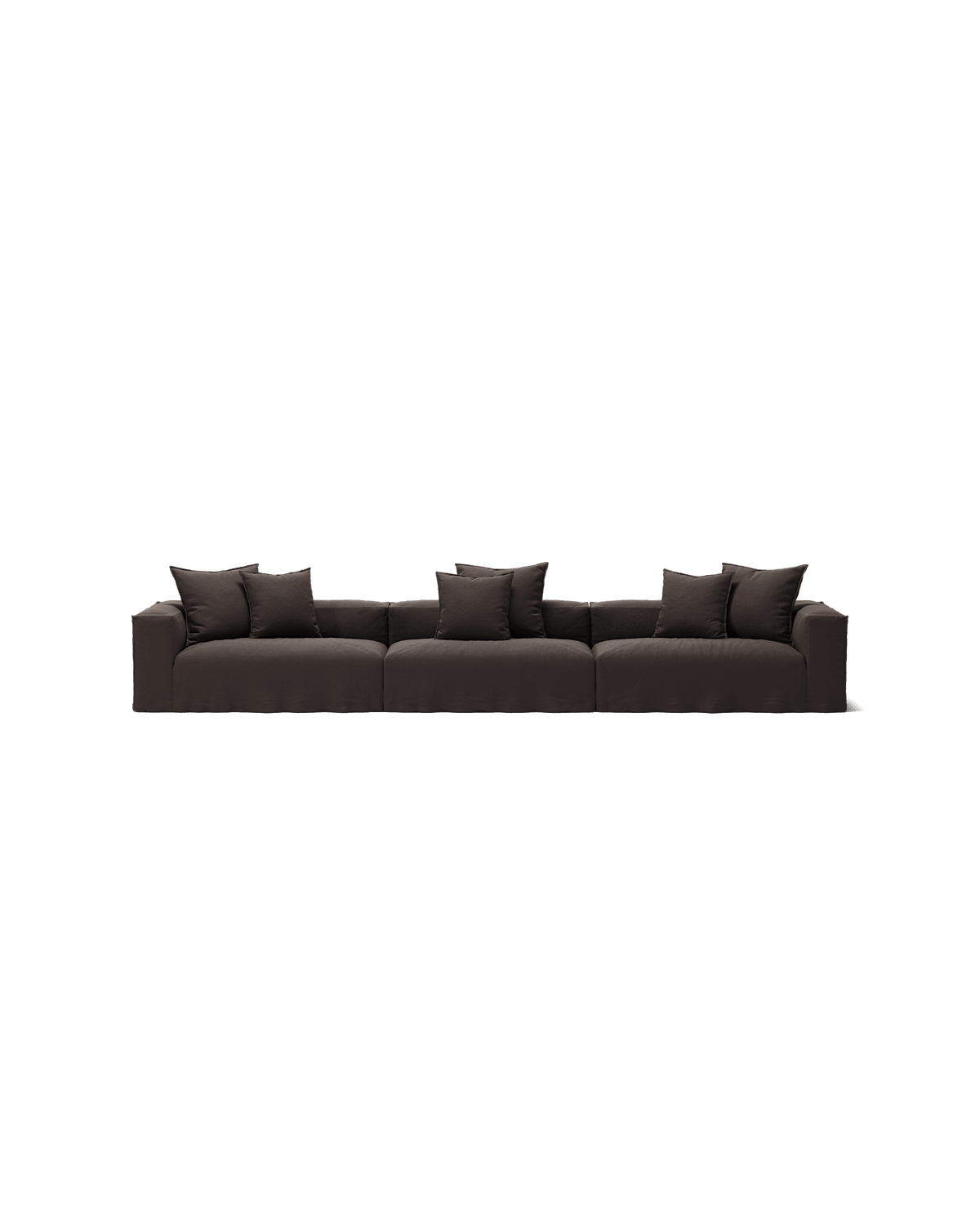 NOMAD - 5 Seat - Pure Linen Truffle Brown