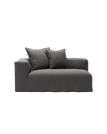 NOMAD - 2 Seat - Left - Brushed Cotton Dark Gray