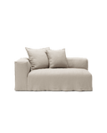 NOMAD - 2 Seat - Left - Pure Linen Off-White