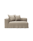 NOMAD - 2 Seat - Left - Pure Linen Sandy Beige