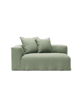 NOMAD - 2 Seat - Left - Pure Linen Vivid Green