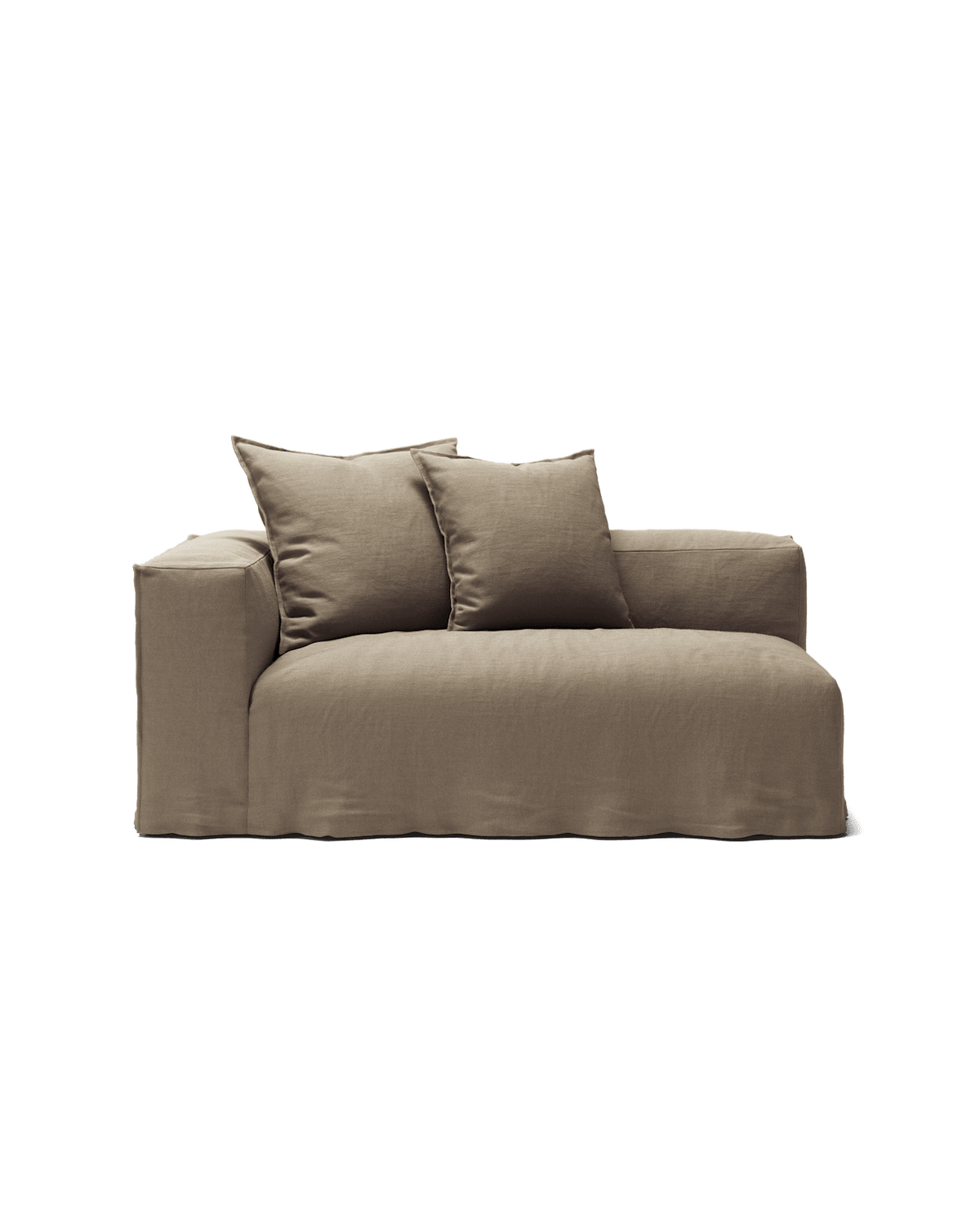 NOMAD - 2 Seat - Left - Pure Linen Natural