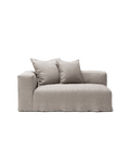 NOMAD - 2 Seat - Left - Textured Blend Beige