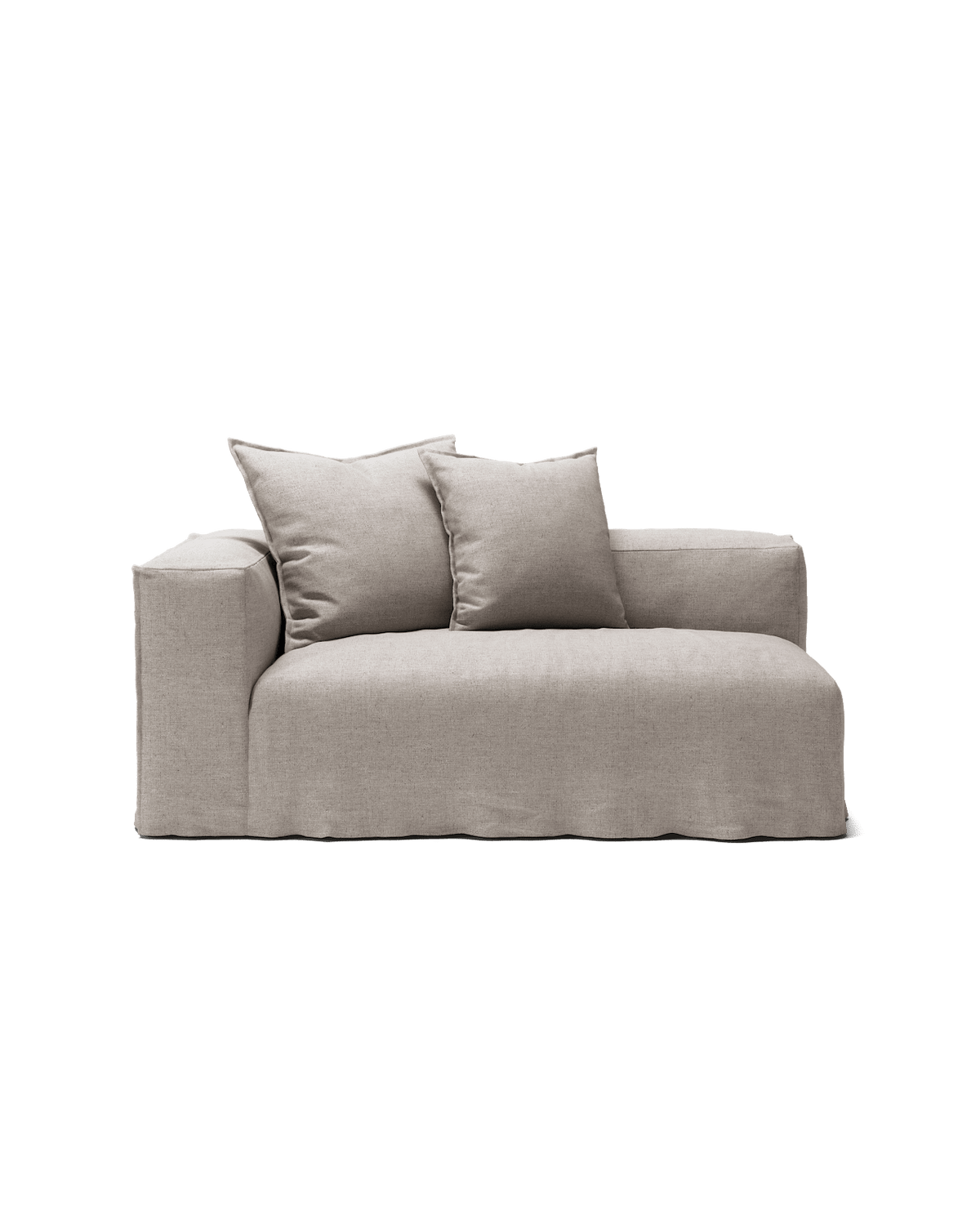 NOMAD - 2 Seat - Left - Textured Blend Beige