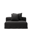 NOMAD - Seat - Pure Linen Dark Charcoal