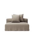 NOMAD - Seat - Pure Linen Pale Gray