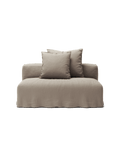 NOMAD - Seat - Pure Linen Pale Gray