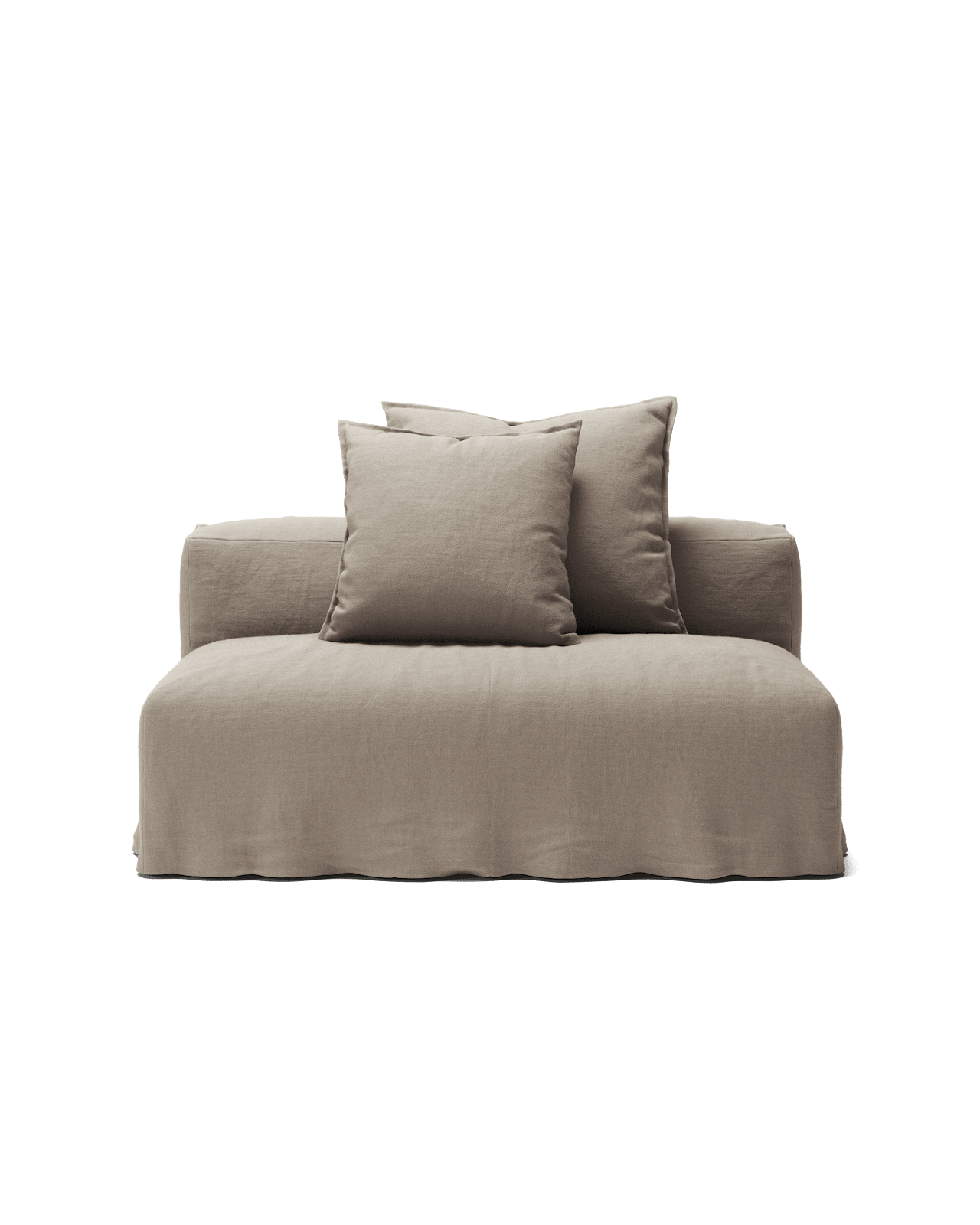 NOMAD - Seat - Pure Linen Pale Gray