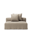 NOMAD - Seat - Pure Linen Sandy Beige