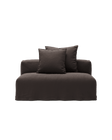 NOMAD - Seat - Pure Linen Truffle Brown