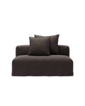 NOMAD - Seat - Pure Linen Truffle Brown