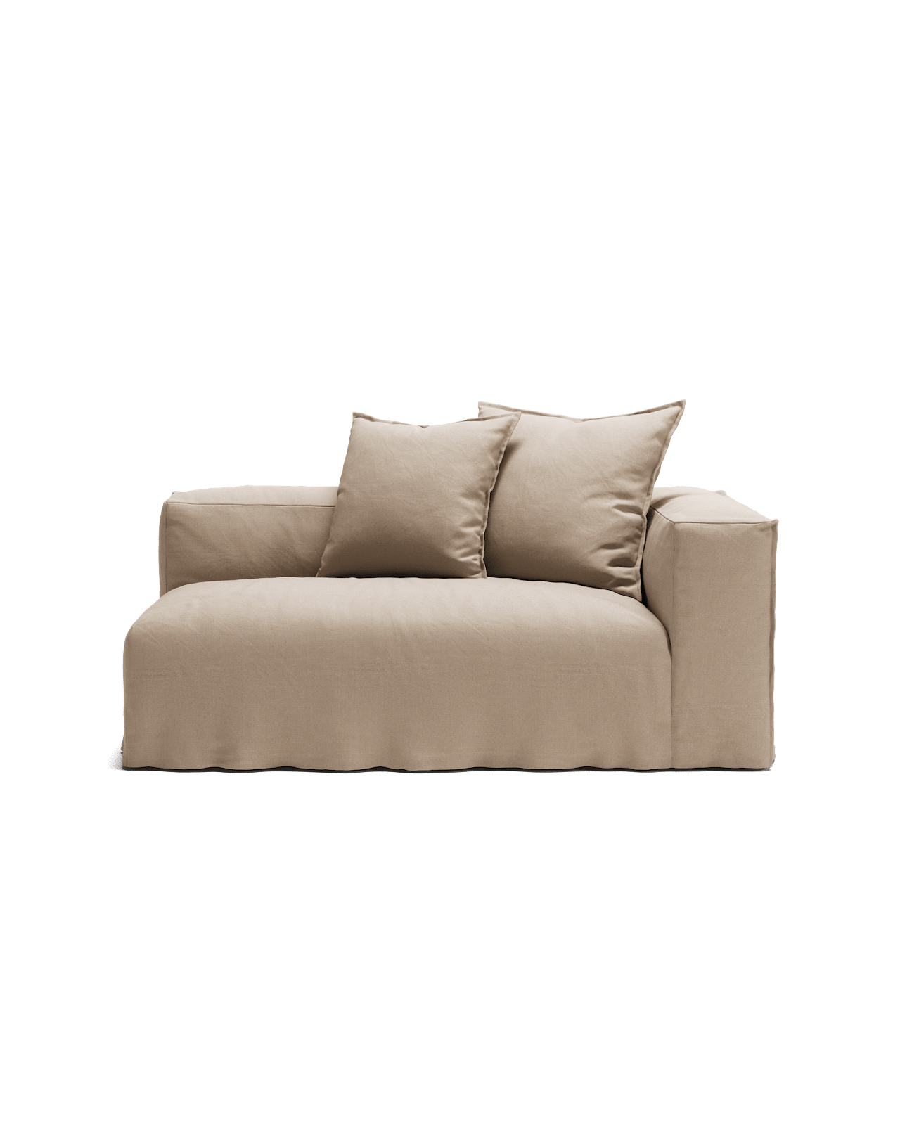 NOMAD - 2 Seat - Right - Brushed Cotton Sandy Beige