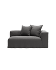 NOMAD - 2 Seat - Right - Brushed Cotton Dark Gray
