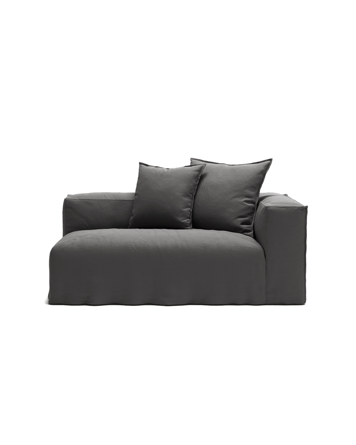 NOMAD - 2 Seat - Right - Brushed Cotton Dark Gray