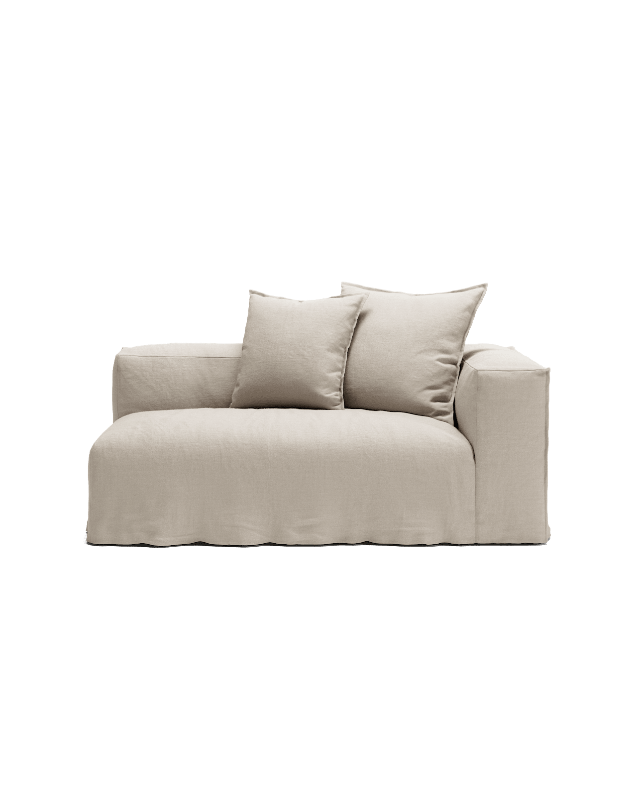 NOMAD - 2 Seat - Right - Pure Linen Off-White
