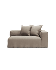 NOMAD - 2 Seat - Right - Pure Linen Pale Gray