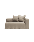 NOMAD - 2 Seat - Right - Pure Linen Sandy Beige