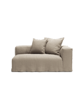 NOMAD - 2 Seat - Right - Pure Linen Sandy Beige