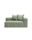NOMAD - 2 Seat - Right - Pure Linen Vivid Green