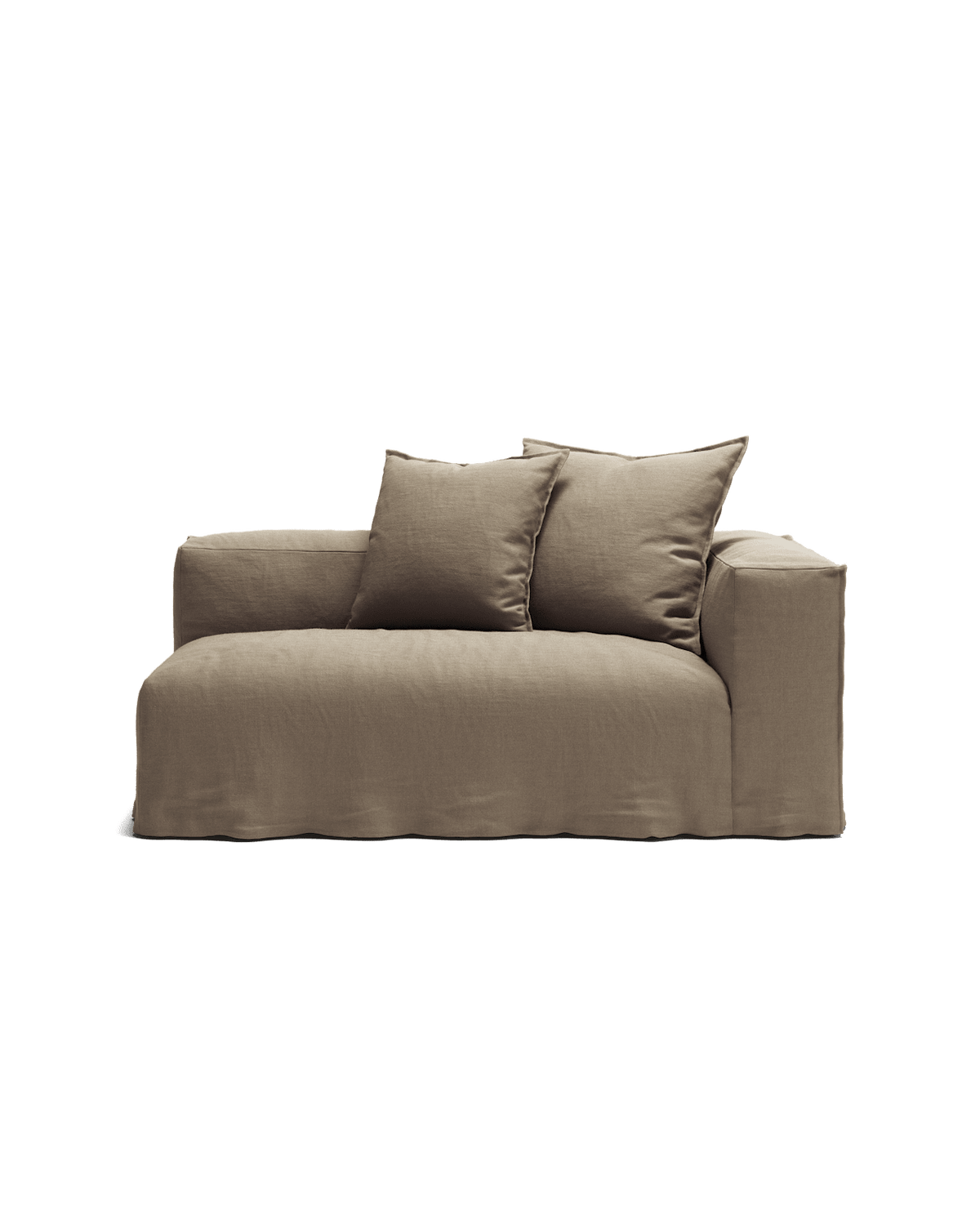 NOMAD - 2 Seat - Right - Pure Linen Natural