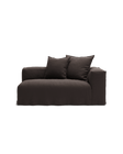 NOMAD - 2 Seat - Right - Pure Linen Truffle Brown