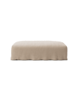 NOMAD - Pouf - Brushed Cotton Sandy Beige