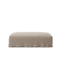 NOMAD - Pouf - Pure Linen Pale Gray