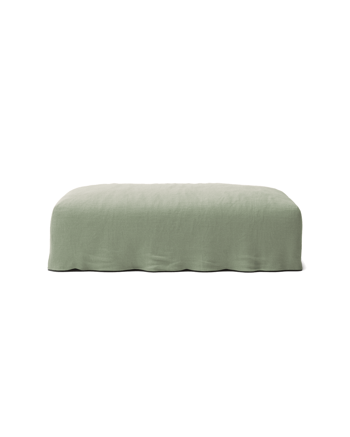 NOMAD - Pouf - Pure Linen Vivid Green