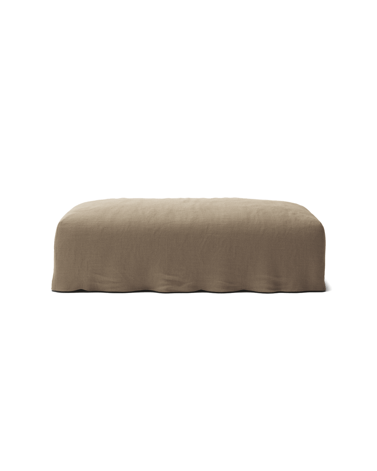NOMAD - Pouf - Pure Linen Natural