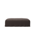 NOMAD - Pouf - Pure Linen Truffle Brown