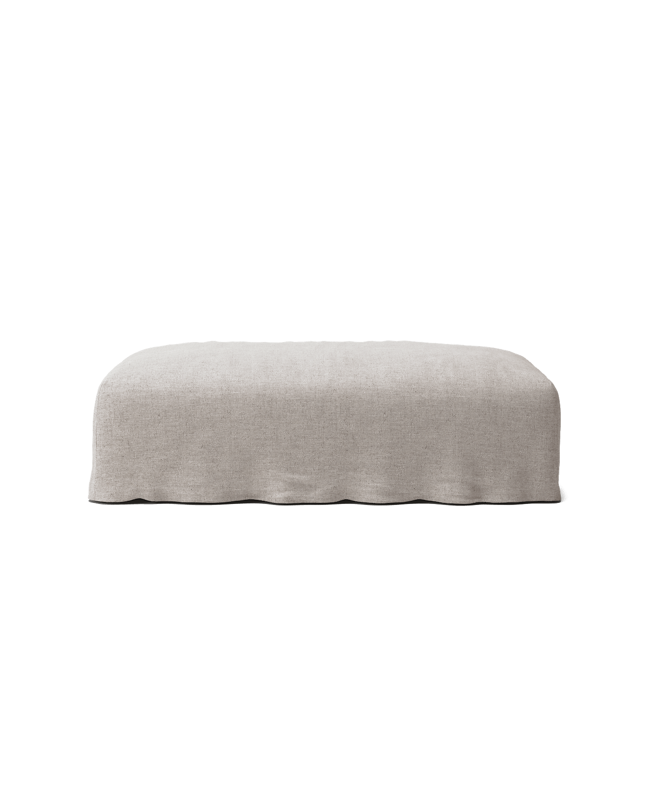 NOMAD - Pouf - Textured Blend Beige