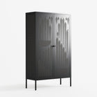 Black Fern - Cabinet - Konrad Blaszczyk - Antracite - Overlay Metal