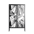 Touch the Ground - Cabinet - Amy Suther - Antracite - Overlay Metal