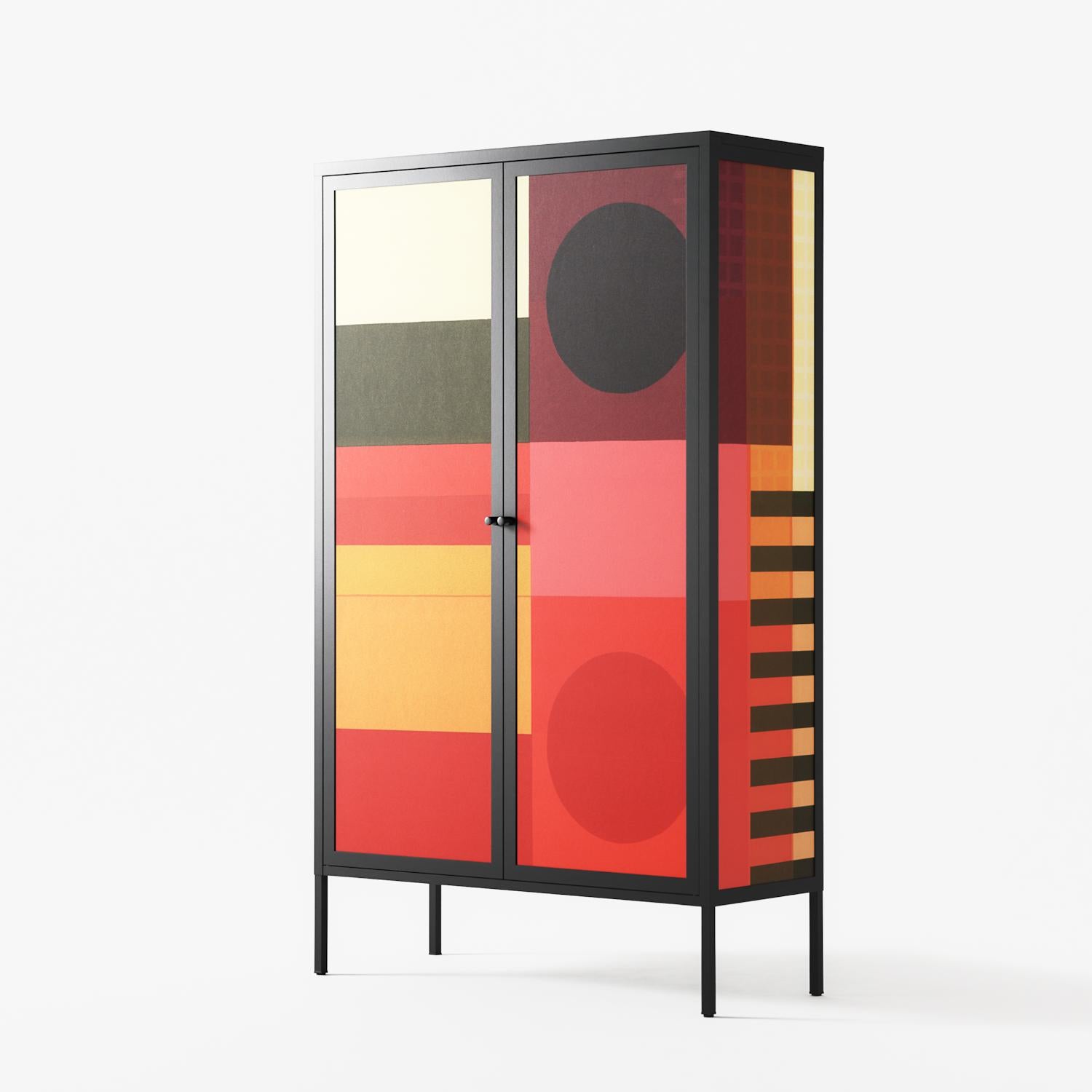Turnstile - Cabinet - Rikki Hewitt - Antracite - Overlay Metal