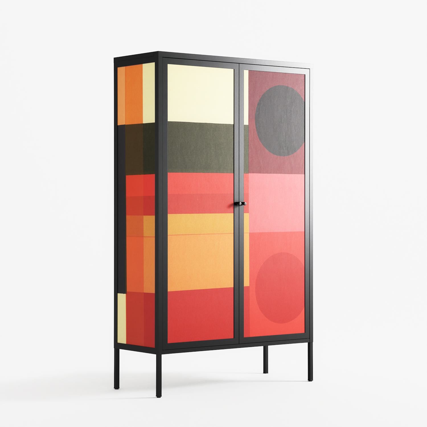 Turnstile - Cabinet - Rikki Hewitt - Antracite - Overlay Metal