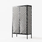 Wave In Wave - Cabinet - Guido De Boer - Antracite - Overlay Metal