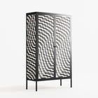 Wave In Wave - Cabinet - Guido De Boer - Antracite - Overlay Metal