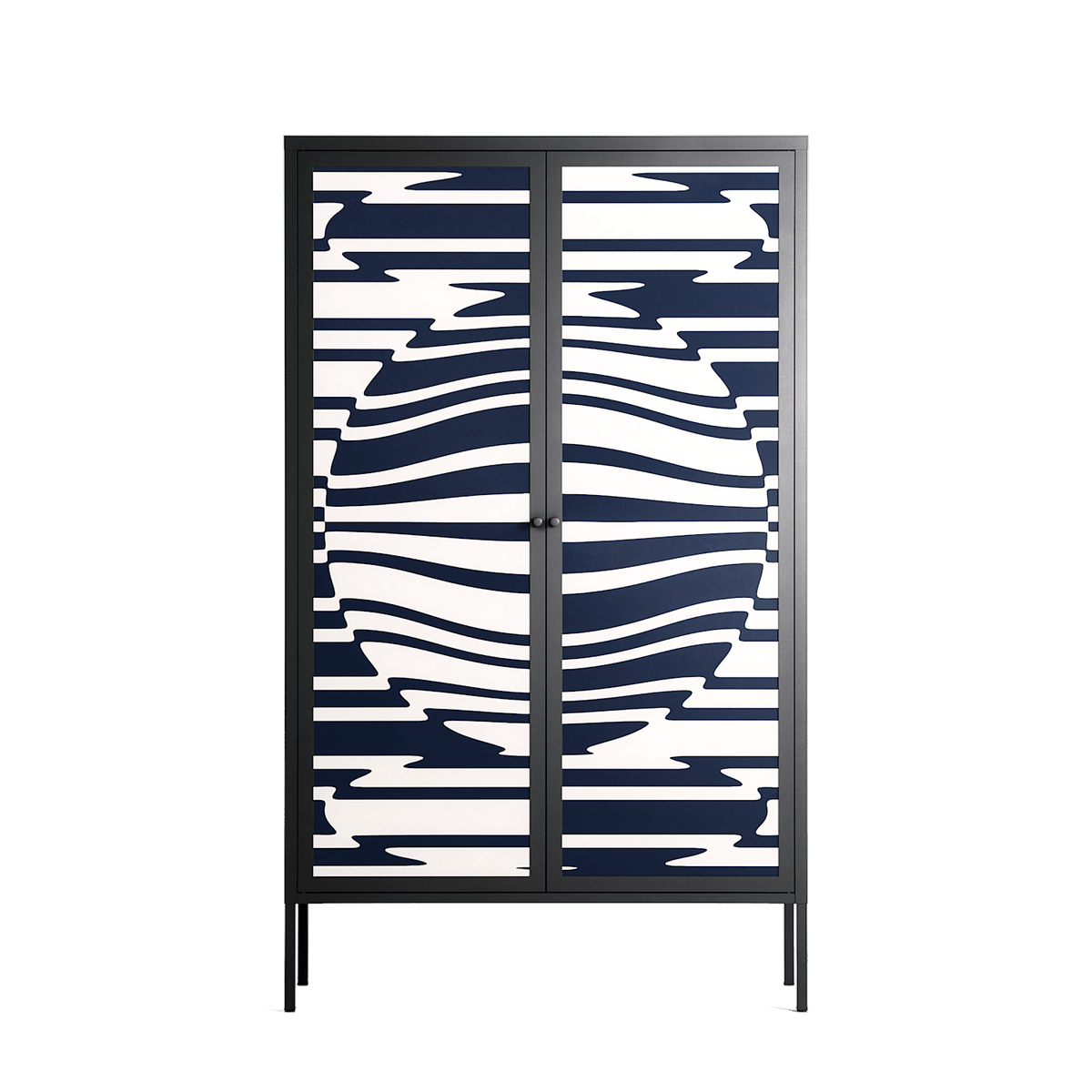 Wave Lens - Cabinet - Oluwaseyi Samuel Adebayo - Antracite - Overlay Metal