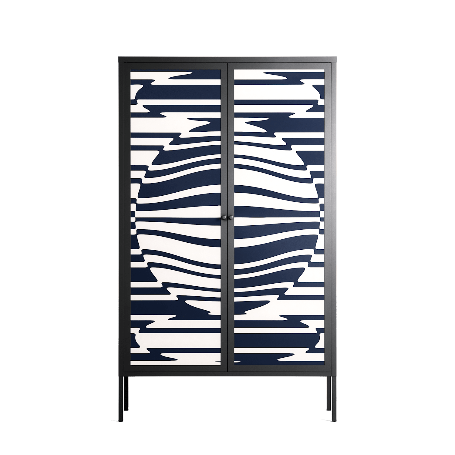 Wave Lens - Cabinet - Oluwaseyi Samuel Adebayo - Antracite - Overlay Metal