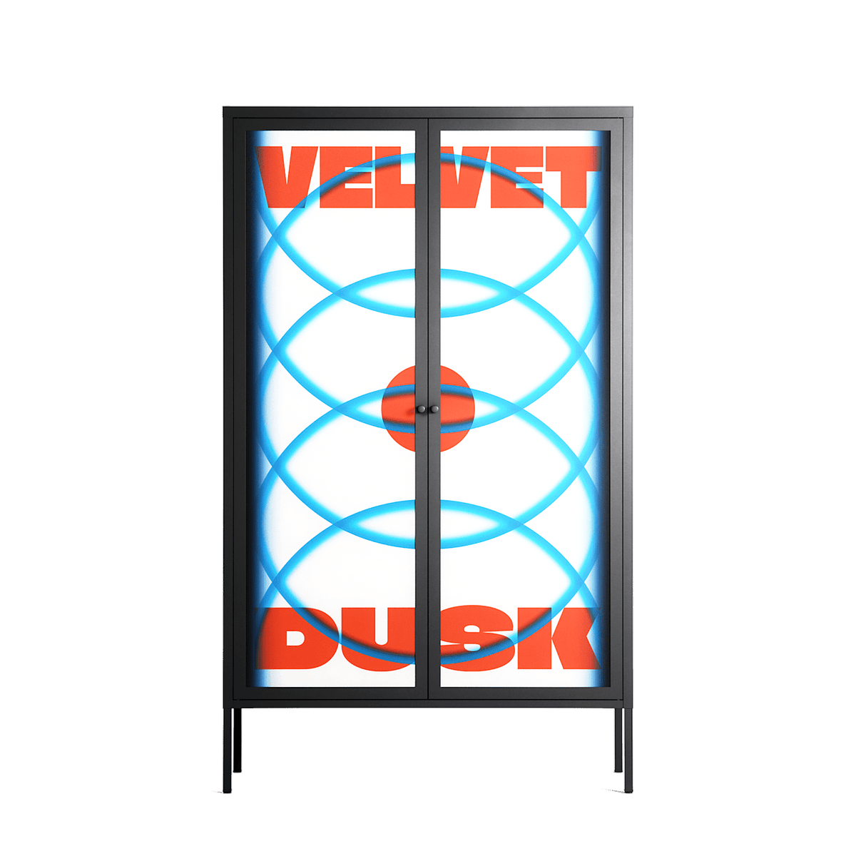 Velvet Dusk - Cabinet - Oluwaseyi Samuel Adebayo - Antracite - Overlay Metal