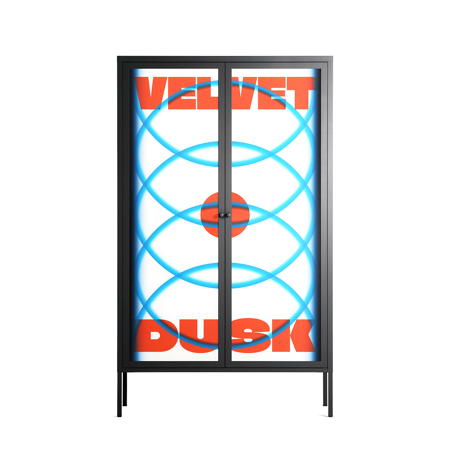 Velvet Dusk - Cabinet - Oluwaseyi Samuel Adebayo - Antracite - Overlay Metal
