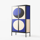 Entrance - Cabinet - Oluwaseyi Samuel Adebayo - Antracite - Overlay Metal
