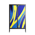Blue Gale - Cabinet - Oluwaseyi Samuel Adebayo - Antracite - Overlay Metal