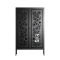 Barbed Bloom - Cabinet - Daphna Sebbane - Antracite - Overlay Metal
