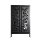Barbed Bloom - Cabinet - Daphna Sebbane - Antracite - Overlay Metal