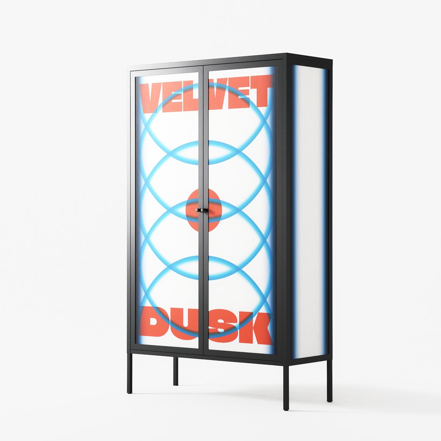 Velvet Dusk - Cabinet - Oluwaseyi Samuel Adebayo - Antracite - Overlay Metal