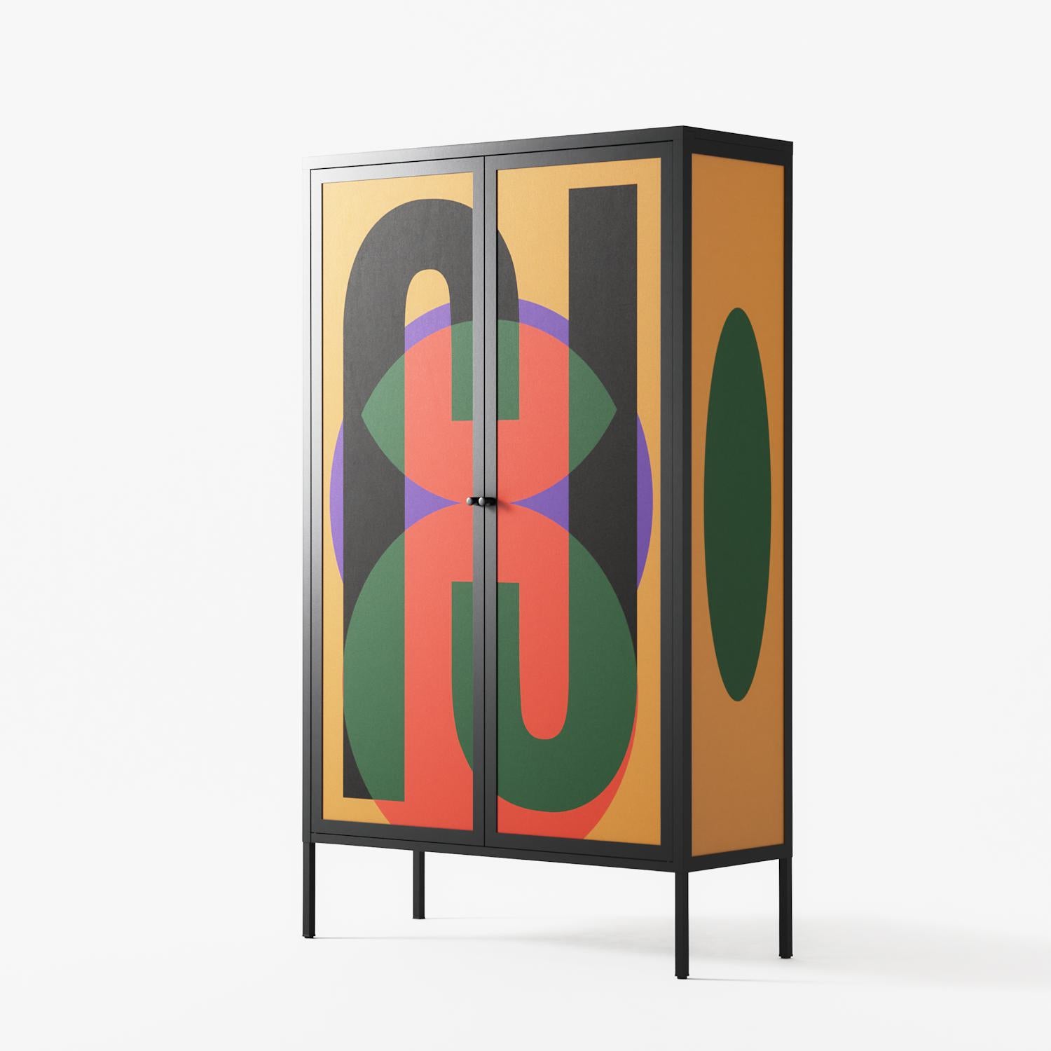 JJ - Cabinet - Oluwaseyi Samuel Adebayo - Antracite - Overlay Metal